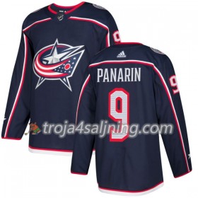 Columbus Blue Jacket tröjas Artemi Panarin 9 Adidas 2017-2018 Marinblå Authentic - NHL Tröjor Herr